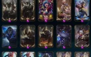 Conta LOL 540 Skins, 19 míticas, 570 ícones, Plat1 mmr mestr