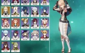 Tighnari + Yae Miko + Kokomi + Jean + arma 5*  AR42