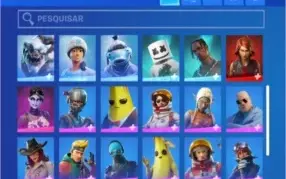 CONTA FORTNITE +50 SKINS