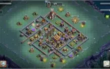 cv13 clash of clans 95% full.