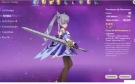 GENSHIN IMPACT - 16 CONTAS TODAS COM 5* POR UM UNICO VALOR