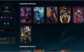 League of Legends conta boa e barata
