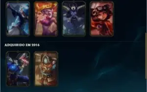 League of Legends conta boa e barata