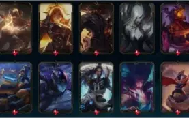 Conta League of Legends, todos champs, 309 skins