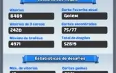 CONTA CLASH ROYALE NIVEL 12 PRO