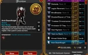 Conta AQW com rares, 11 anos de uso
