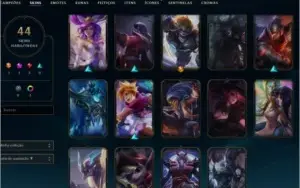 Conta LOL Gold 4