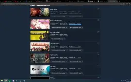 Conta steam level 100