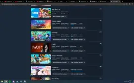 Conta steam level 100