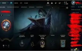 Conta legue of legends high tier