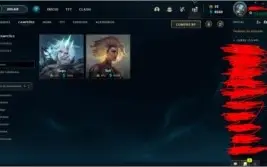 Conta legue of legends high tier