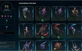 Conta legue of legends high tier