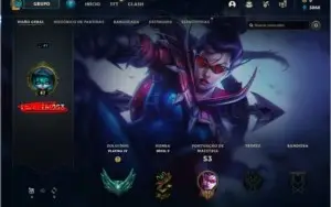 SMURF GOLD I SKIN YASUO DRAGÃO DA VERDADE