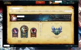 CONTA LEAGUE OF LEGENDS D5