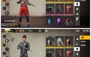 Conta diamante 2 com passe de elite e pacote trap