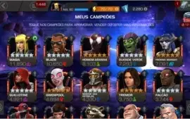 conta marvel torneio de campeoes