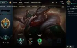 Conta Platina level 100. 407 skins !
