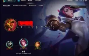 Conta Unranked lvl 30