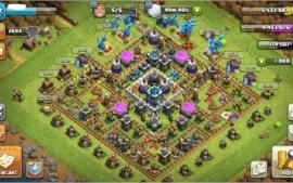 Clash Of Clans CV 13 Semi Full + Royale vinculada + Brawl