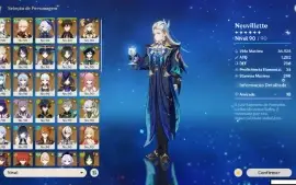 Conta Genshin AR60 (Leia Descrição)
