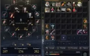 Conta Black Desert SA MAEHWA LVL 58 439 GS