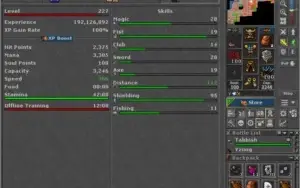 Tibia Elder Druid Ed 360 + Royal Paladin Rp 227 (open Pvp)