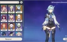 Eula + Kokomi + Qiqi + Aloy AR28