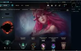 Conta platina 3, muitas skins