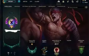Conta de lol plat 3 main jg