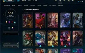 Conta de lol plat 3 main jg