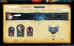 conta league of legends diamante III