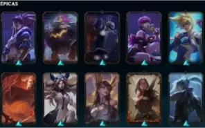 Conta League of legends: Unranked- 47 skins