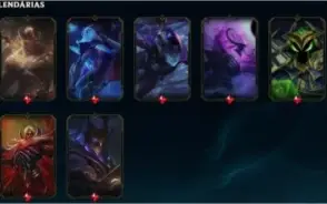 Conta League of legends: Unranked- 47 skins