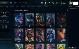 Platina 4, 1161 skins, CONTA TOP !!!!!!