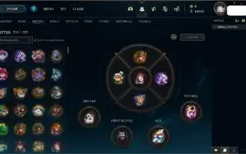 Platina 4, 1161 skins, CONTA TOP !!!!!!