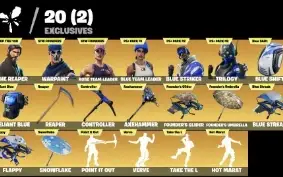 conta fortnite com salve fundador e 152 skins.