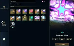 Conta de League of Legends e Valorant