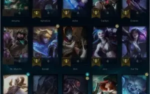 Conta mestre LOL