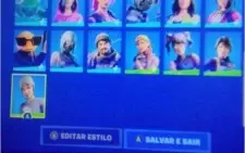 Conta fortnite Liga dos Campeões