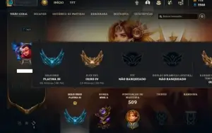 Platina 3 com TODOS os champs e 123 Skins ( MAIN SUP )