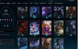 Vendo Conta Viego Skin Exaltada E Skins Prestigio Zed/Sett/K
