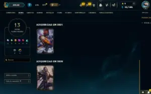 Conta MESTRE LoL // 62%WR - MESTRE 600 PDL