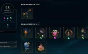 CONTA LOL  DIAMANTE 2 TFT + 292 SKINS -  MESTRE S8 S9 MMR D1