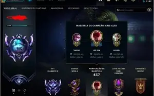 CONTA LOL  DIAMANTE 2 TFT + 292 SKINS -  MESTRE S8 S9 MMR D1