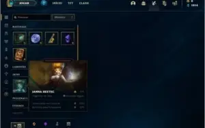 Conta prata 4 com 10 skins e 20 champs
