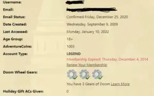 A MELHOR CONTA DE AQW +1500 itens / since 2009