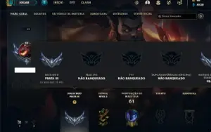 Conta prata 3 com 32 Champs e 19 Skins + 400 RP