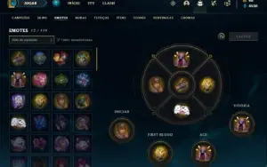 Conta prata 3 com 32 Champs e 19 Skins + 400 RP