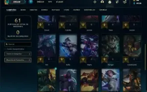 Conta prata 3 com 32 Champs e 19 Skins + 400 RP