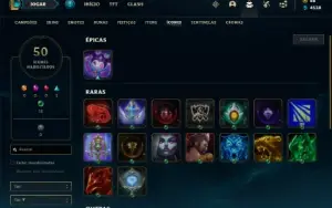 Conta prata 3 com 32 Champs e 19 Skins + 400 RP